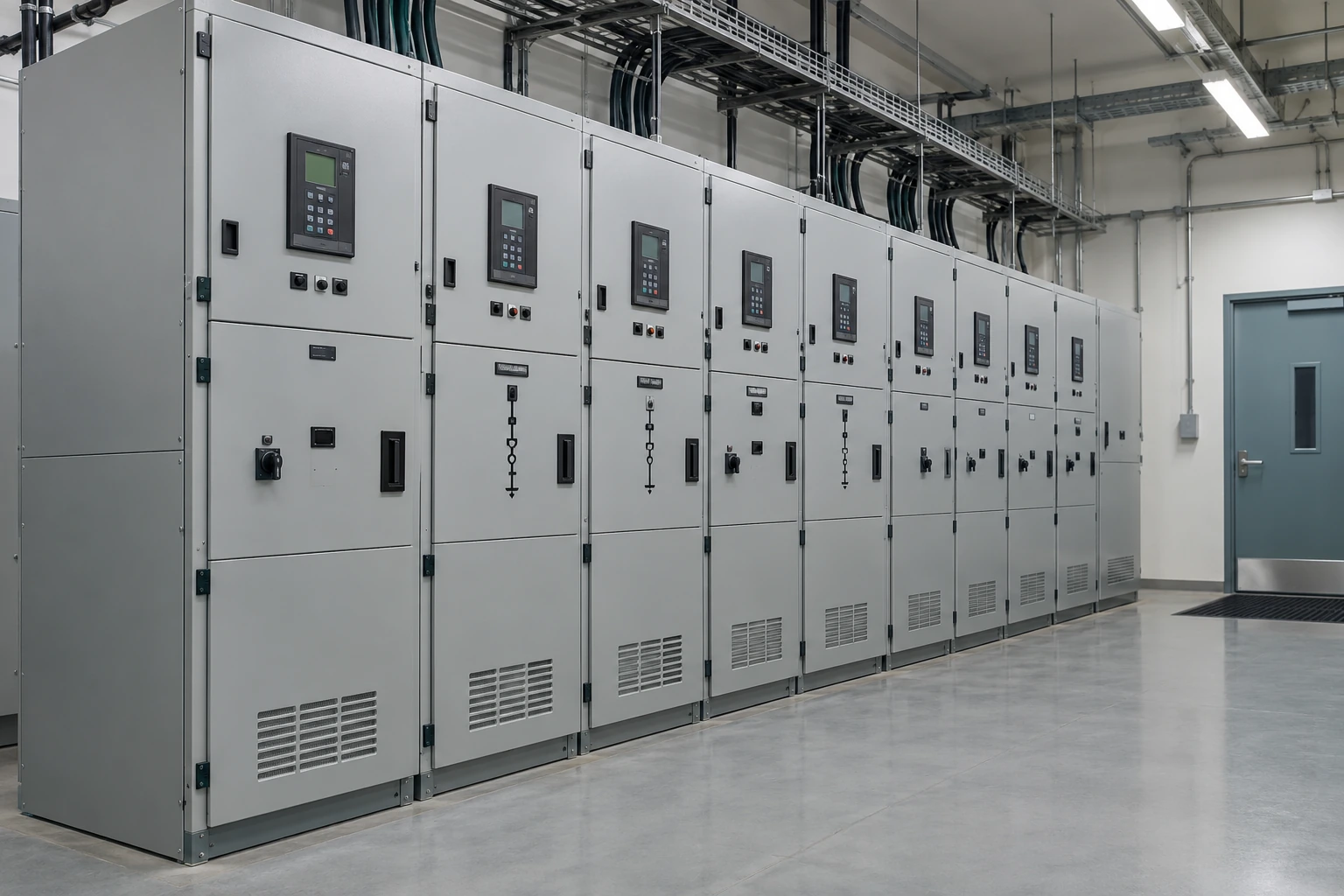 Medium-voltage switchgear maintenance