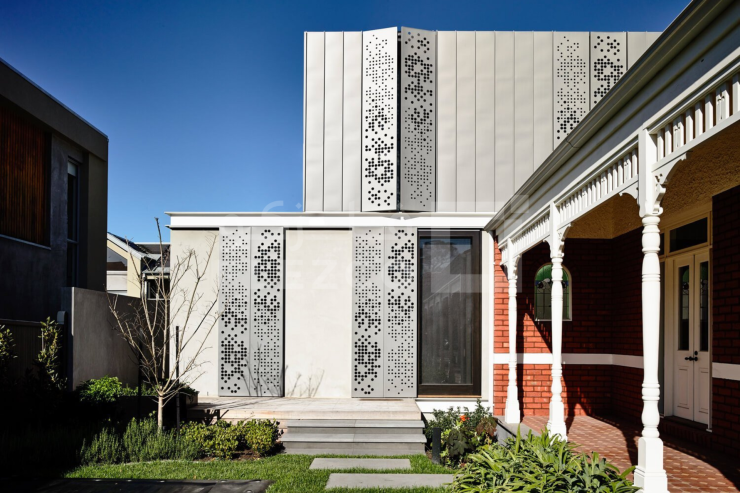 Decorative Iron Building Facades